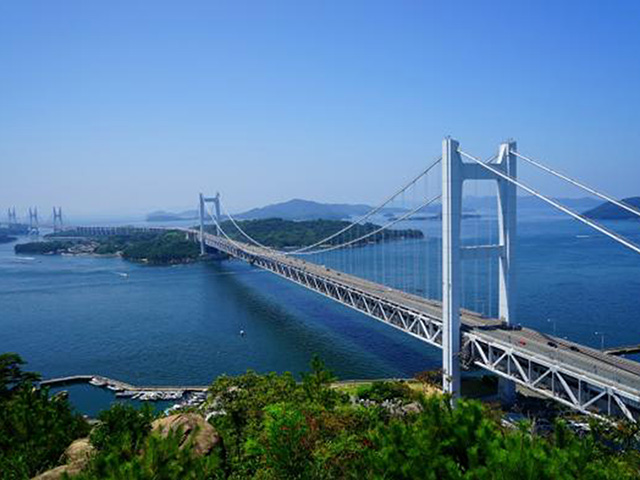 瀬戸大橋　掛け　写真　1メートル80センチ状態は写真でご確認ください