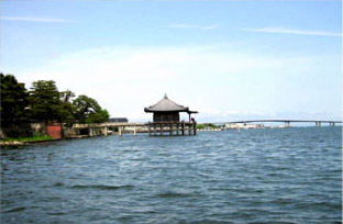 浮御堂付近