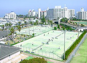サントピアマリーナ　テニスコート