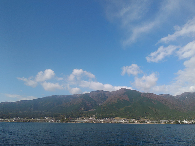 琵琶湖バレイがある蓬莱周辺