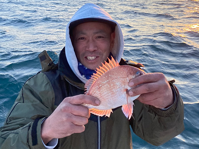 こんなに大きい鯛が釣れるときも！？