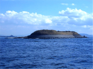 富津の第一海堡（無人島）