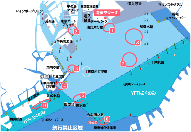 クルージングマップ