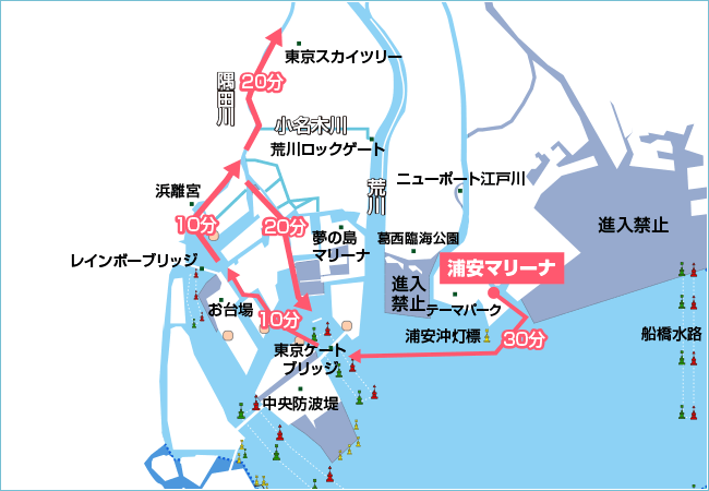 クルージングマップ