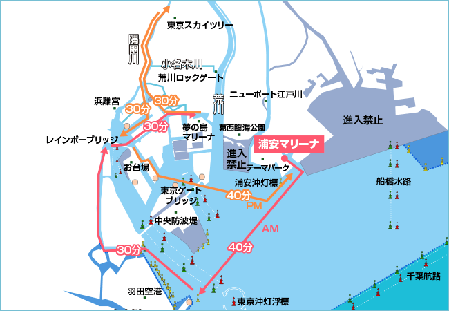 クルージングマップ